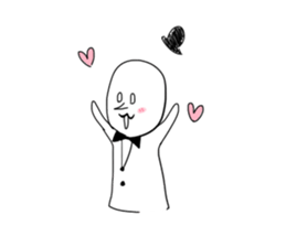 Childish man sticker #9351135