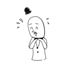 Childish man sticker #9351145