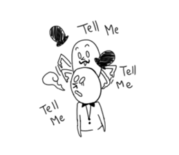 Childish man sticker #9351149