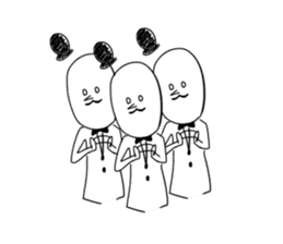 Childish man sticker #9351151