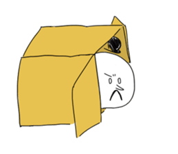 Childish man sticker #9351152