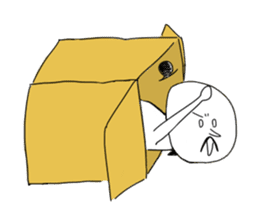 Childish man sticker #9351153