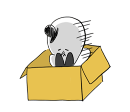 Childish man sticker #9351155