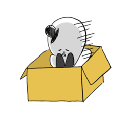 Childish man sticker #9351155