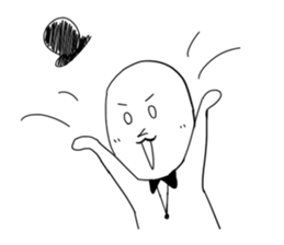 Childish man sticker #9351158