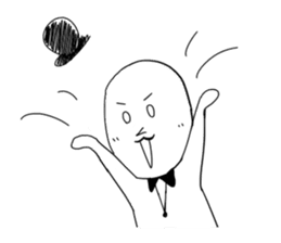 Childish man sticker #9351158