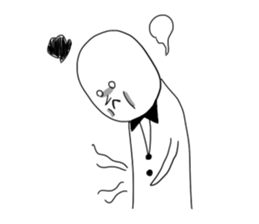 Childish man sticker #9351163