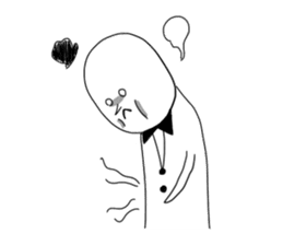 Childish man sticker #9351163