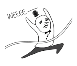 Childish man sticker #9351164