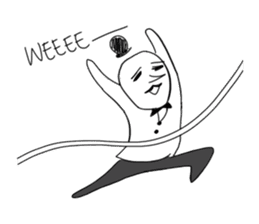 Childish man sticker #9351164