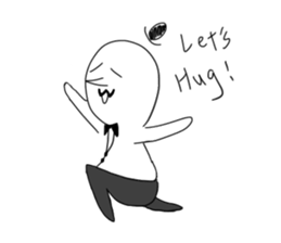 Childish man sticker #9351165