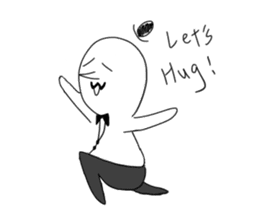 Childish man sticker #9351165