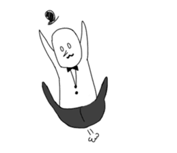 Childish man sticker #9351167