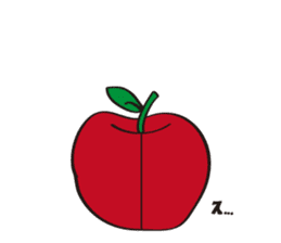Manually freely apple sticker vol.2 sticker #9351328