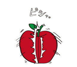 Manually freely apple sticker vol.2 sticker #9351331