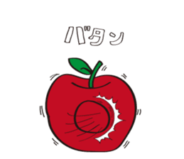 Manually freely apple sticker vol.2 sticker #9351345
