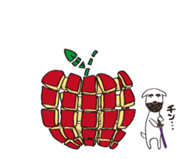 Manually freely apple sticker vol.2 sticker #9351362