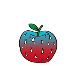 Manually freely apple sticker vol.2 sticker #9351365