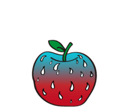 Manually freely apple sticker vol.2 sticker #9351365