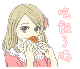 bowknot girls series stickers sticker #9351812