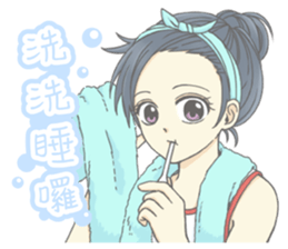 bowknot girls series stickers sticker #9351823