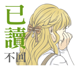 bowknot girls series stickers sticker #9351829