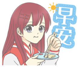 bowknot girls series stickers sticker #9351830