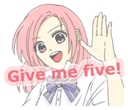 bowknot girls series stickers sticker #9351842