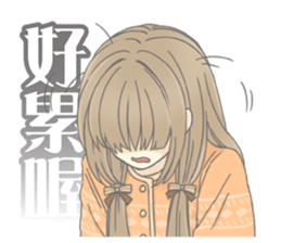 bowknot girls series stickers sticker #9351846