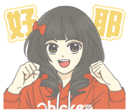 bowknot girls series stickers sticker #9351847