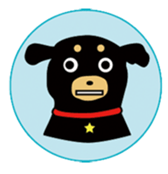 Cute dog Maro&Okyo sticker #9352213