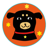 Cute dog Maro&Okyo sticker #9352219