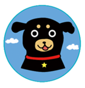 Cute dog Maro&Okyo sticker #9352225