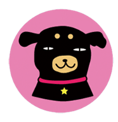 Cute dog Maro&Okyo sticker #9352226