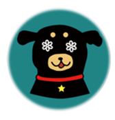 Cute dog Maro&Okyo sticker #9352231