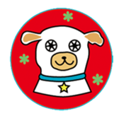 Cute dog Maro&Okyo sticker #9352233