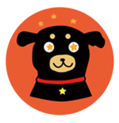 Cute dog Maro&Okyo sticker #9352241