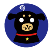 Cute dog Maro&Okyo sticker #9352243