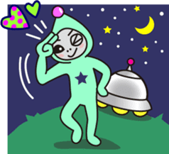 Various feeling of alien EARLGREY Vol.1 sticker #9352327