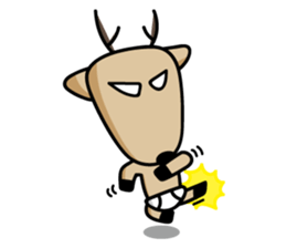 The Lost Deer, Milu 2.0 sticker #9352772