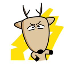 The Lost Deer, Milu 2.0 sticker #9352774