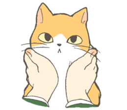 Cat and I. sticker #9352837