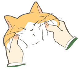 Cat and I. sticker #9352839