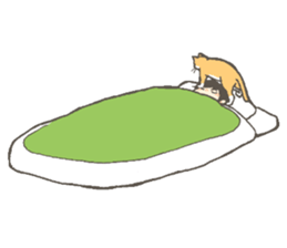 Cat and I. sticker #9352846