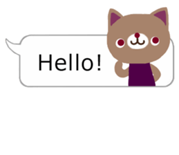 sticker of the balloon bear1/New sticker #9353243