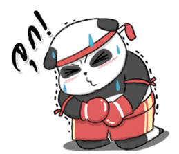 Muay Thai Panda 1 sticker #9353506