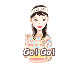 Come On Girls(Revision)-English sticker #9353588
