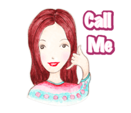 Come On Girls(Revision)-English sticker #9353590