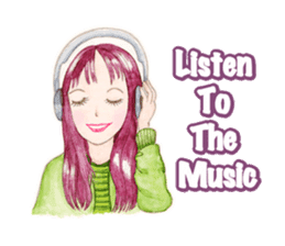 Come On Girls(Revision)-English sticker #9353597