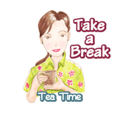 Come On Girls(Revision)-English sticker #9353604